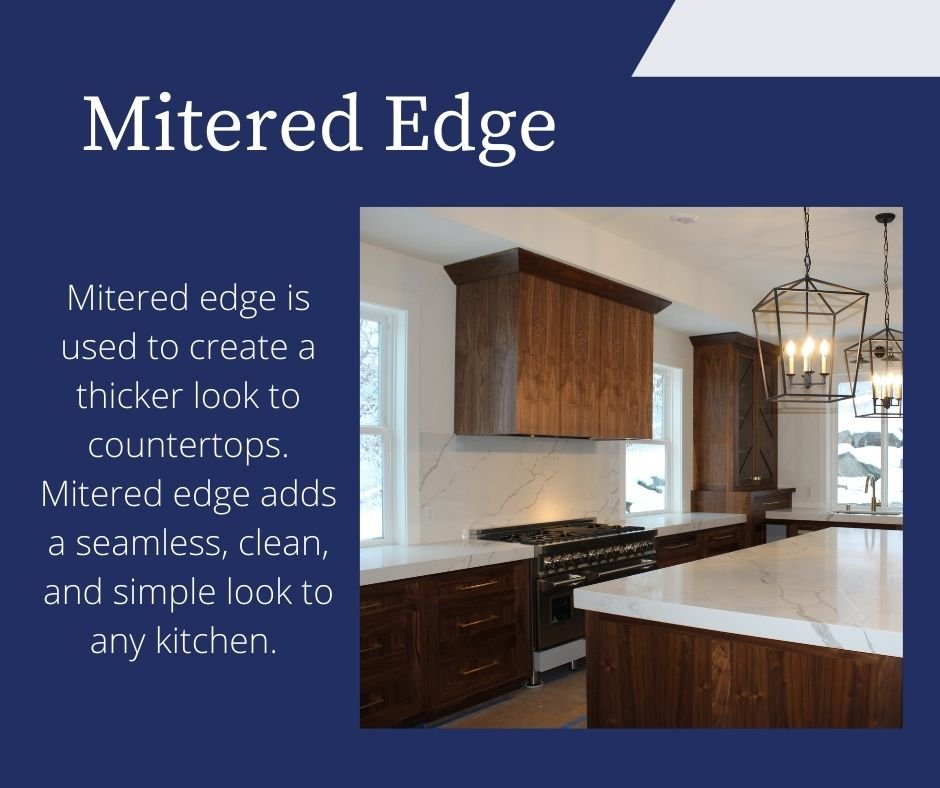 Modern And Contemporary Kitchens Are Identified As Styles That Work Well With Mitered Edge Countertops. Kitchen Remodel by Granite Expo LLC project photo